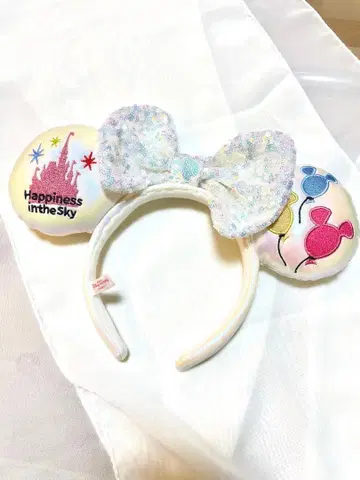 신데렐라 성 미키 풍선 해피니스 인 더 스카이 디즈니 머리띠