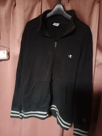 Champion 블랙 집업 맨투맨 Hanes 시기