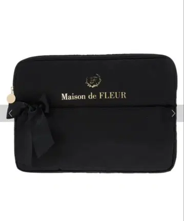 세일 메종 드 플뢰르 Maison deFLEUR 리본 컴퓨터 케이스 블랙
