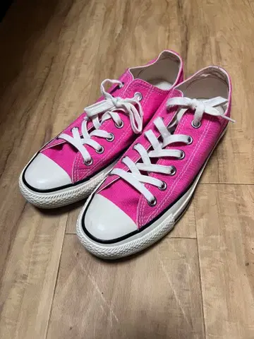 CONVERSE ALL STAR 핑크 스니커즈 25cm