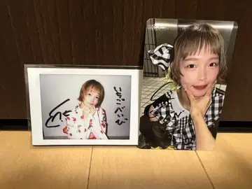 KiSS KiSS 챔 베이비 사인 포함 폴라로이드 포토 카드