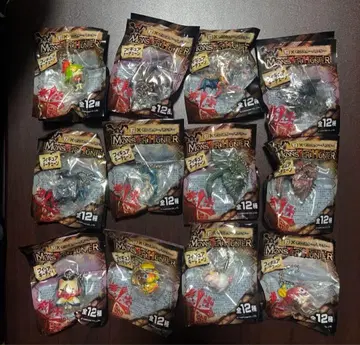 몬스터 헌터 세븐일레븐 콜라보 피규어 키체인 전 종류 풀 컴프