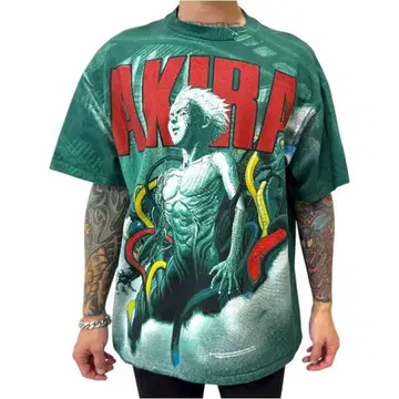 AKIRA 그래픽 T셔츠 오버 사이즈