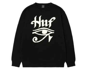 HUF 스웨터 니트 블랙 M