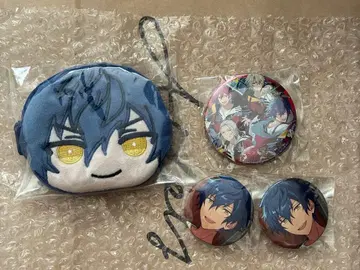 앙스타 사자나미 쥰 만주 파우치 캔뱃지