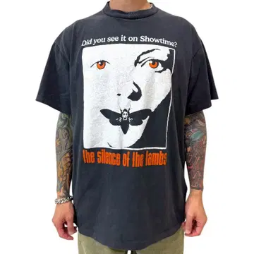 양들의 침묵 T셔츠 블랙