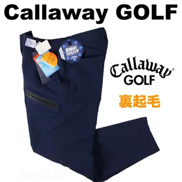 [M] 가을/겨울 캘러웨이 골프 보온 방풍 속기모 테이퍼드 팬츠 네이비