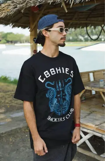 [Cookies Thailand 한정판] SMOKERS CLUB T셔츠