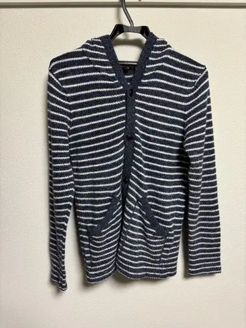 MICHEL KLEIN 후드 부착 가디건 46