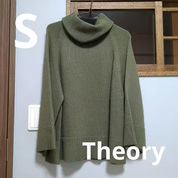 Theory 터틀넥 스웨터 S 사이즈 올리브 그린