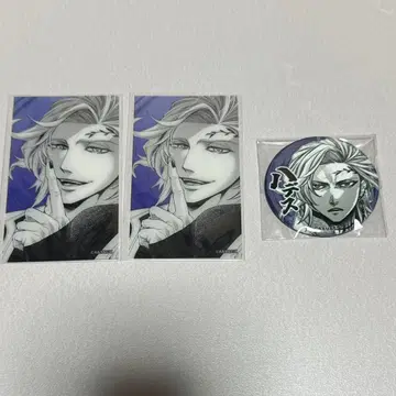 종말의 발키리 클리어 카드 시계 부품 캔뱃지 하데스 세트