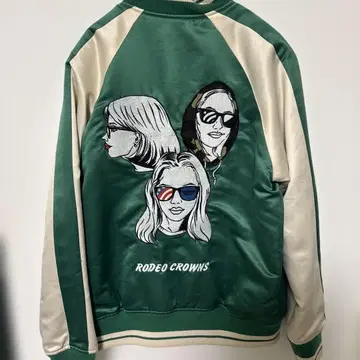 RODEO CROWNS 리버서블 자켓 스카잔 데님