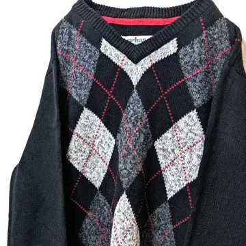 어반 파이프라인 니트 스웨터 블랙 해외 구제 의류 블랙