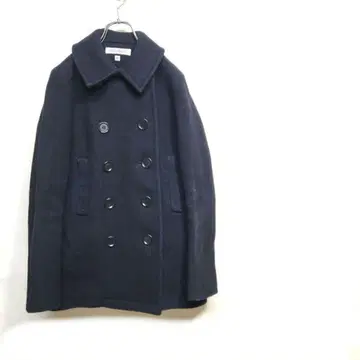 레어 DRESSTERIOR 드레스테리아 울 코트 피코트 40