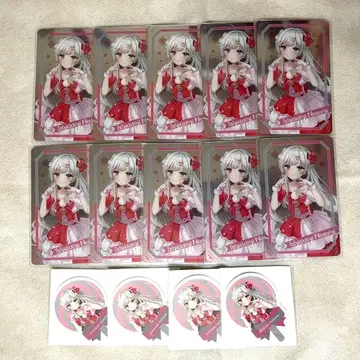 니지산지 이시가미 노조미 WhiteBrightLive! 메탈 카드