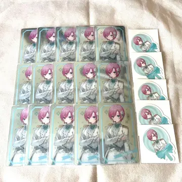 니지산지 유히 리리 White Bright Live! 메탈 카드