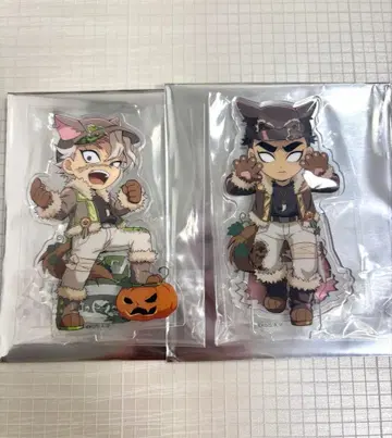 귀멸의 칼날 할로윈 아크릴 스탠드 히메지마 교메이 시나즈가와 사네미