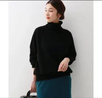 [택 포함 새상품] 프레임워크 W/Ca 홀가먼트 터틀 풀오버