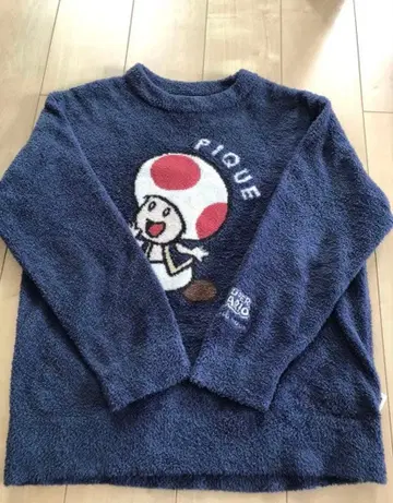 gelato pique [ 슈퍼 마리오 ] 자카드 풀오버 & 롱 팬츠