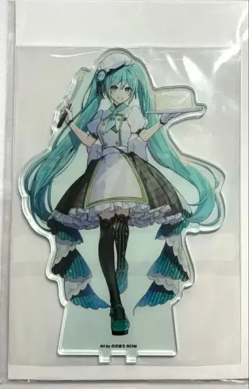 하츠네 미쿠 애니카페 애니메이트 카페 BIG 아크릴 스탠드 캔뱃지