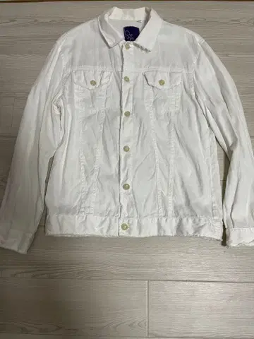 화이트 자켓 L 사이즈 nin-gle