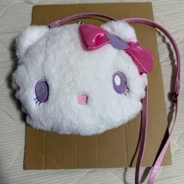 헬로키티 페이스 백 숄더 복주머니 usj