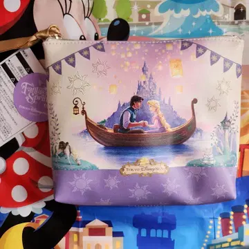 신상 디즈니 판타지 스프링스 라푼젤 파우치