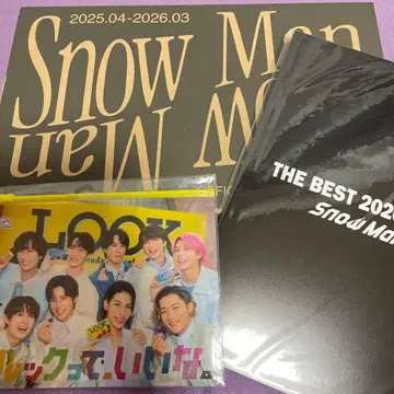 Snow Man 달력 2025.04-2026.03