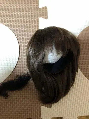 리케월드제 인형 가발 7~8인치