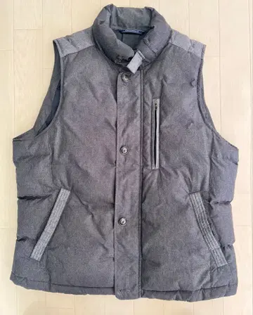 남성용 다운 베스트 크로커다일 새상품급