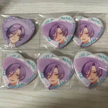 프리즘 하트 준 브라이드 캔뱃지 사카키 네스