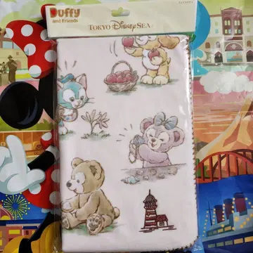 디즈니 더피 페이스 타월