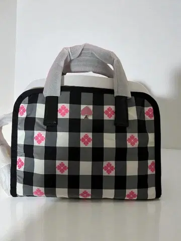 kate spade 체크 무늬 토트백 미사용 새상품