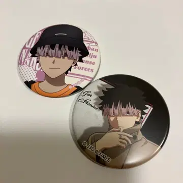 괴수 8호 나루미 겐 캔뱃지 마루이 아리아케 각 1점