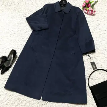 [ 새상품급 ] Carat 캐시미어 100% 롱 코트 삼양상회 네이비