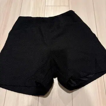 나르시스 트위드 숏팬츠 블랙