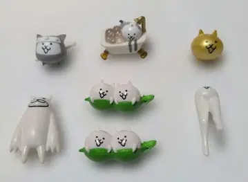 냥코 대전쟁 피규어 7개 세트