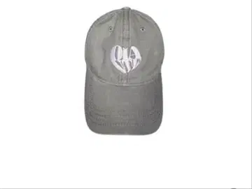 diante 하트 모티브 캡 그레이