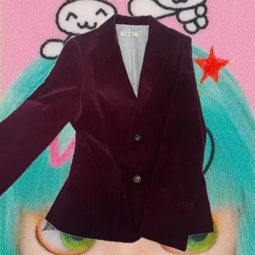 벨로아 자켓 빈티지 구제 의류