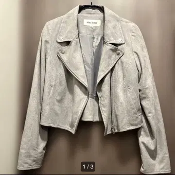 미슈마슈 스웨이드 라이더 자켓 스웨이드 라이더 자켓