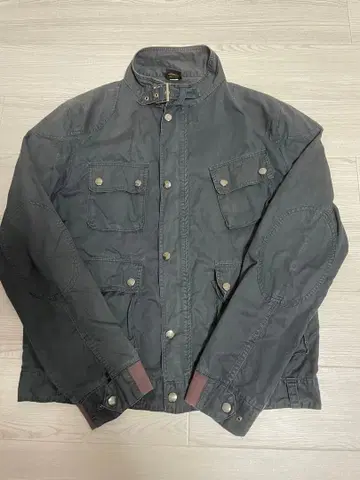 블랙 밀리터리 자켓