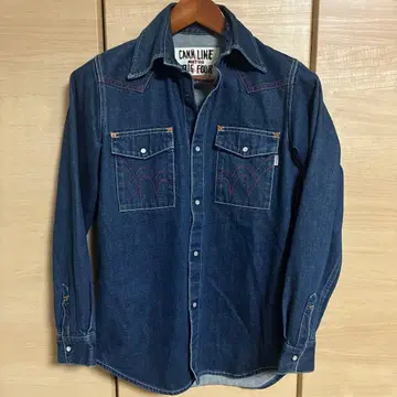 캐노라인 데님 MADE IN KURIKOMA JAPAN 데님 셔츠 S