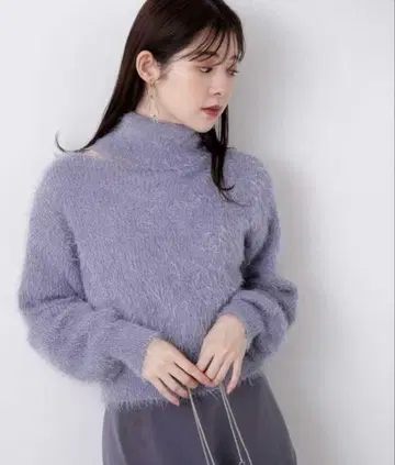 PROPORTION BODY DRESSING 아지메 넥 니트