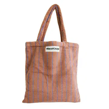 BONGUSTA Naram Totebag 카멜 x 울트라 마린
