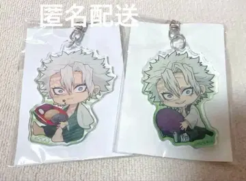 귀멸의 칼날 시나즈가와 사네미 귈귈 아크릴 키링 오하기