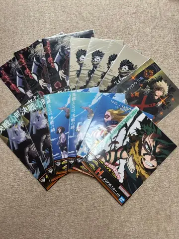 나의 히어로 아카데미아 행복 위에 H상 7종 세트 세미 컴플리트