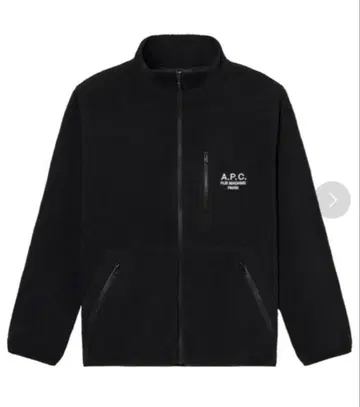 [ A.P.C. ] 플리스 자켓 블랙