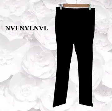 이탈리아제 [NVLNVLNVL] 팬츠 [M~L] 블랙 무지 스트레이트