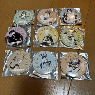 죠죠의 기묘한 모험 홀로그램 캔뱃지 세트