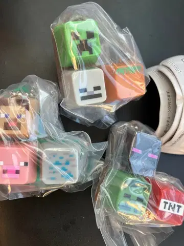 마인크래프트 마인크래프트 키보드 참 3개 세트 키링